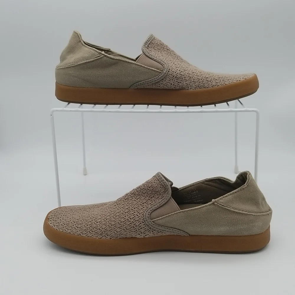 Olukai Makani Woven Slip-On Shoes, Men's 7 EUR 40